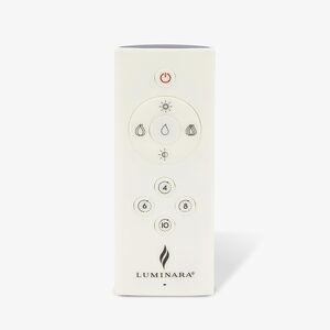 Luminara Remote Control Rechargeable Flicker Speed Flameless Candle - Ivory
